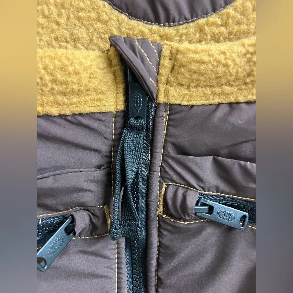 Free People Movement Hit the Slopes High Pile Fleece Snow Bibs Sz S - Picture 8 of 15